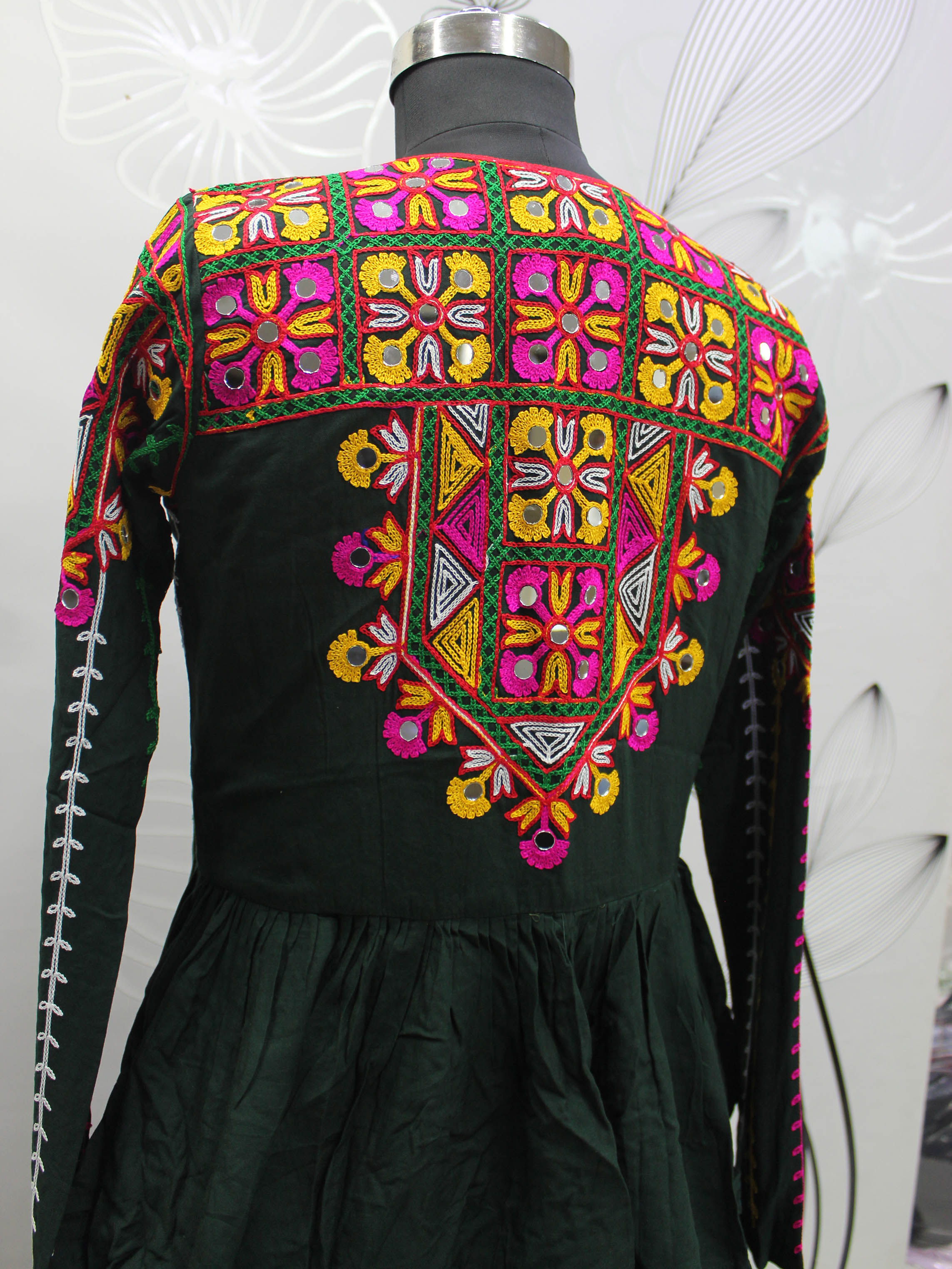 Black Kutch Embroidered Original mirror work ladies navratri jacket koti,  Size: Medium at Rs 200/piece in Ahmedabad